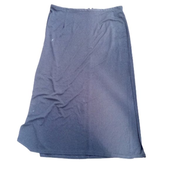 Black Maxi Full Length Skirt Size 18 - Picture 1 of 2